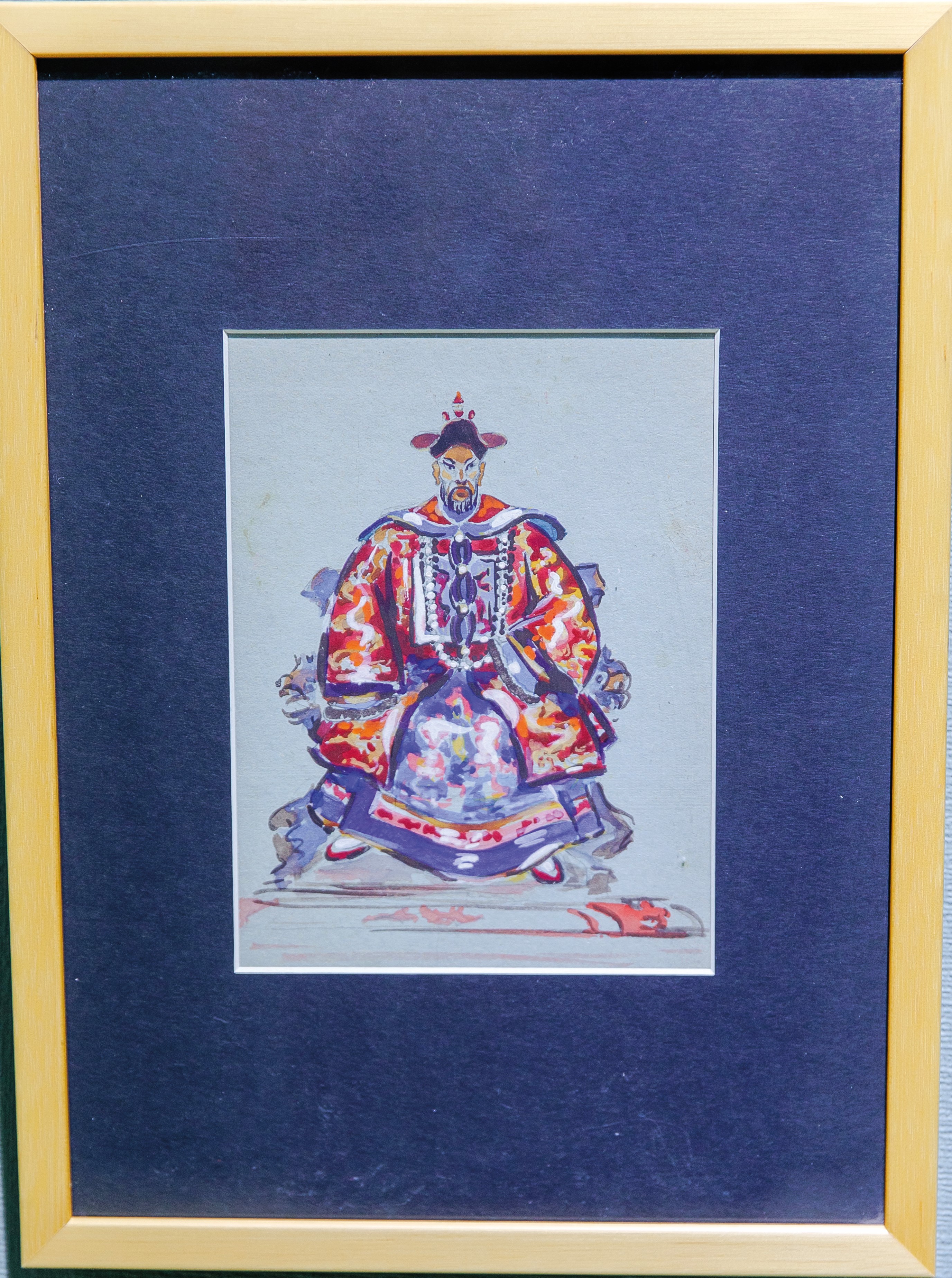 «Ruler». Costume design for the performance of the Uighur Theater