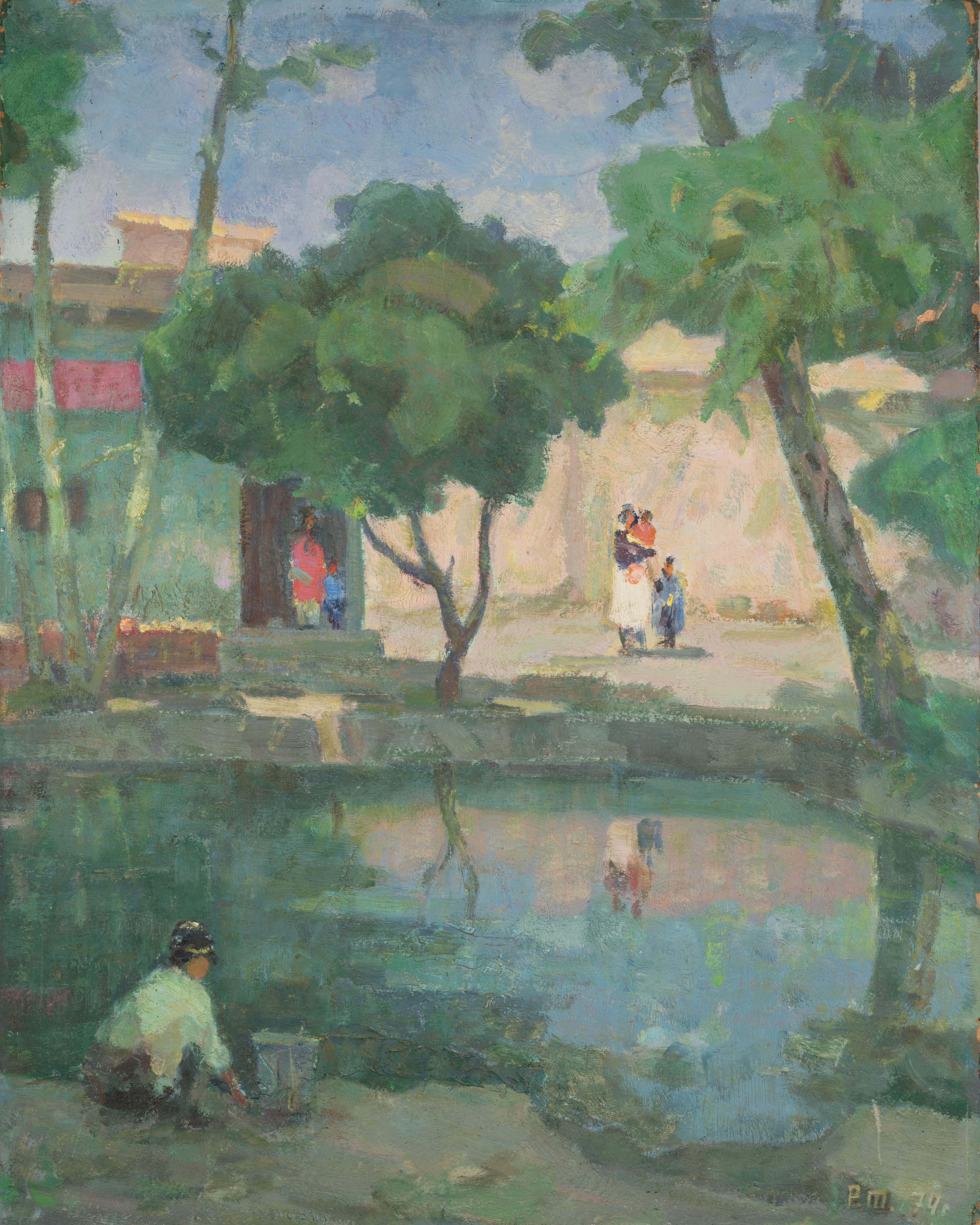 By the reservoir
