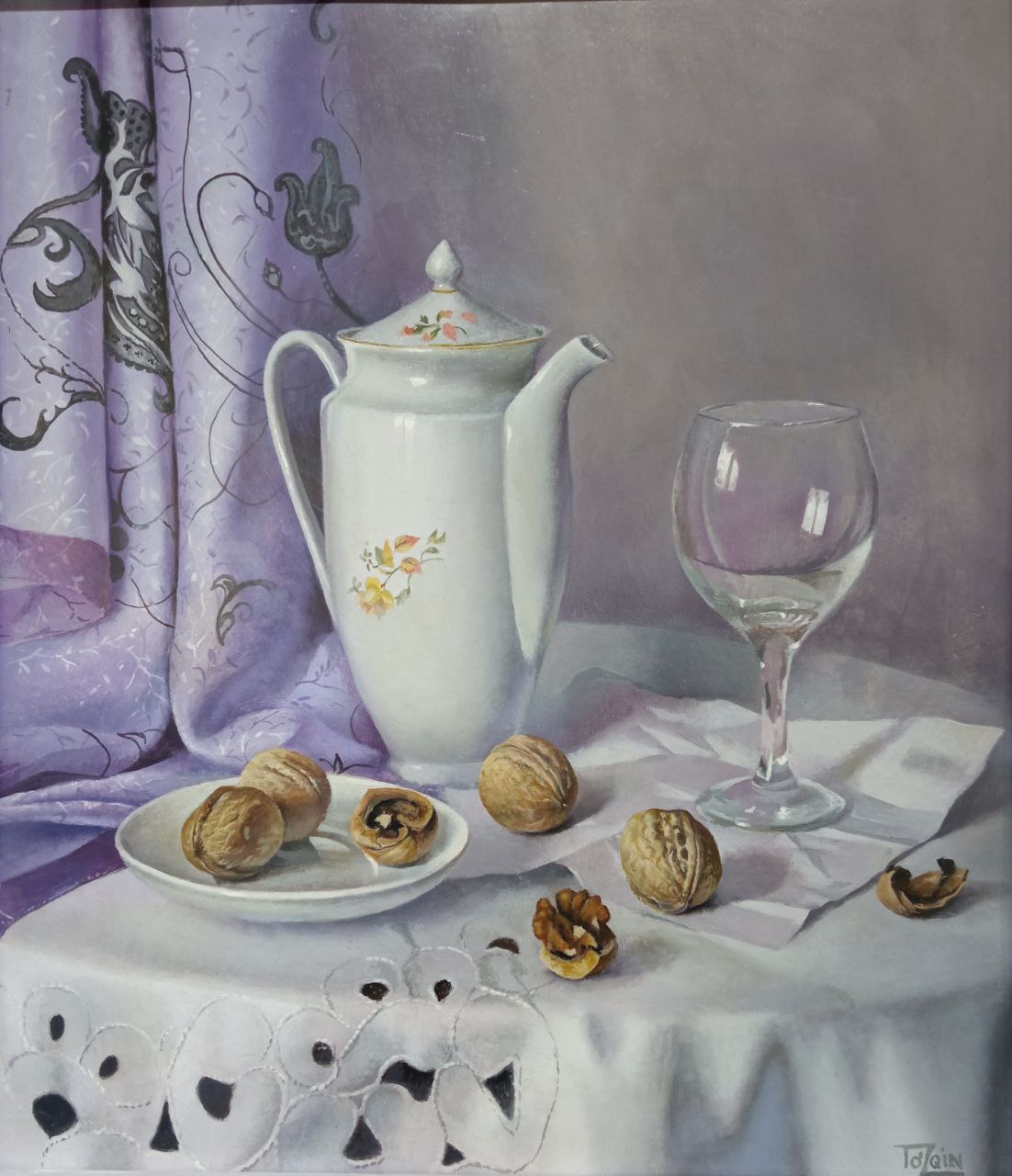Still life with nuts